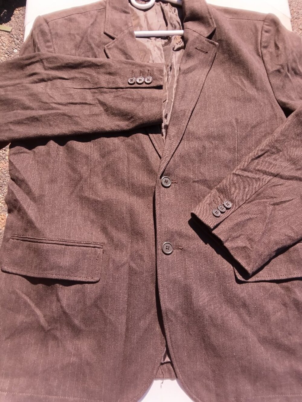 Men's blazer, by Gap.